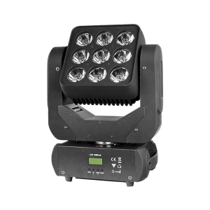 DMInteract DM-MHL9-10W IP67 9 LEDs Matrix Limitless Moving Head Stage Light