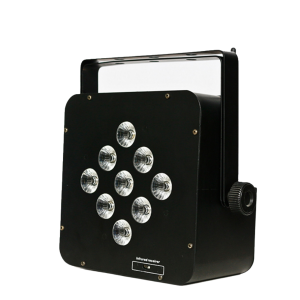 DMInteract DM-WBP100 9Pcs 6 In 1 Wireless DMX & Battery Par Stage Light