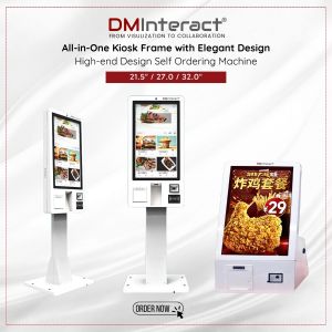 DMInteract DM-32IK 32-Inch POS Indoor Interactive Kiosk With Windows OS