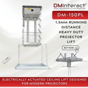 DMinteract DM-150PL 1.5mm Running Distance Heavy Duty Projector Lift