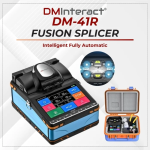DMInteract DM-41R Anti Dust & Water Proof Self Calibrate 8 Second Welding Fusion Splicer Machine