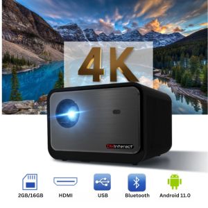 DMInteract DM-4K40 2000 Lumens Native 4k LCD Home Theater Projector