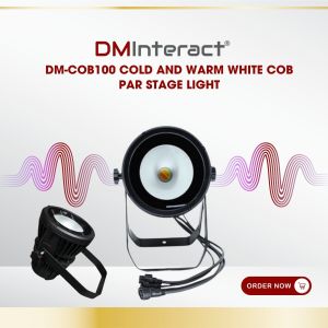 DMInteract DM-COB100 Cold and Warm White COB Par Stage Light