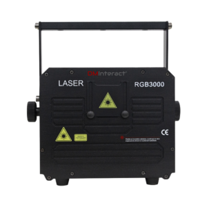 DMInteract DM-EL3W FullColor 3W Auto Animation 40Kps Scanner Auto Laser Beam Stage Light