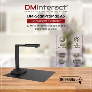 DMInteract DM-ScanProMax A3 Camera 20 Mega Pixel High Speed Book & Document Scanner