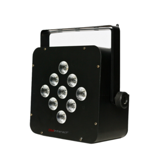 DMInteract DM-WBP100 6 In 1 9Pcs 16.7M Color Mixing Wireless Battery Par Stage Light