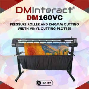 DMInteract DM160VC 7pcs Pressure Roller and 1540mm Cutting Width Vinyl Cutting Plotter