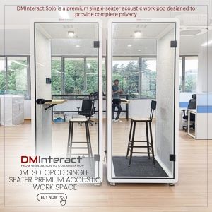DMInteract DM-SoloPod Single-Seater Premium Acoustic Work Space