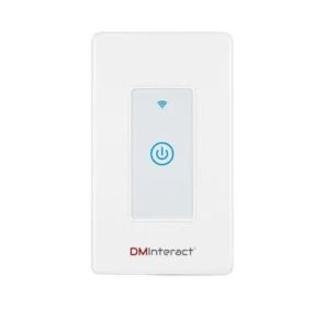 DMInteract Smart Wall Touch 1/2/3 Gang WIFI Switch With Voice Control