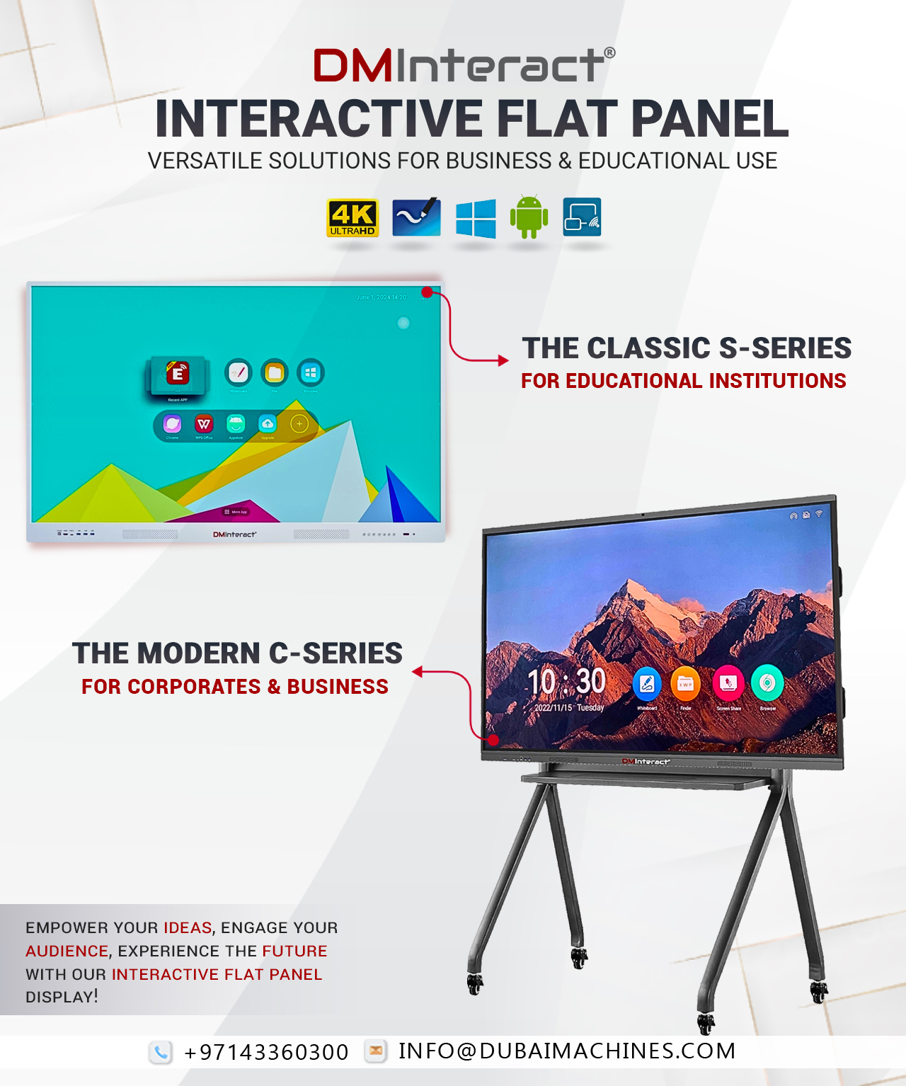 Interactive Flat Panels